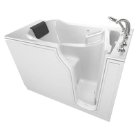 [C3052.109.SRW] Gelcoat Premium Series 30 x 52 -Inch Walk-in Tub With Soaking Bath - Right-Hand Drain With Faucet - White