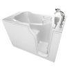 [C3052.509.SRW] Gelcoat Value Series 30 x 52-Inch Walk-in Tub With Soaking Bath - Right-Hand Drain With Faucet - White