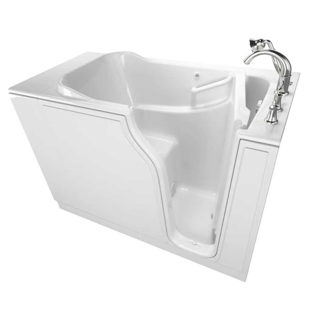 Baignoire à porte 30 x 52 pouces, série gelcoat de performance avec système de trempage - Vidange à droite avec robinet // BLANC // 135193_Image_C3052.509.SRW_AS_WALK_IN_TUBS_Walk-in_0_CDNwebp.webp