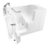 [C3052OD.709.SLW-PC] Gelcoat Value Series 30 x 52-Inch Walk-in Tub With Soaking Bath - Left-Hand Drain With Faucet - White