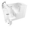 [C3052OD.709.WLW-PC] Gelcoat Value Series 30 x 52-Inch Walk-in Tub With Whirlpool System - Left-Hand Drain With Faucet - White