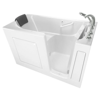 [C3060.109.ARW] Gelcoat Premium Series 30 x 60 -Inch Walk-in Tub With Air Spa System - Right-Hand Drain With Faucet - White