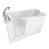 [C3060.509.CLW] Gelcoat Value Series 30 x 60-Inch Walk-in Tub With Combination Air Spa and Whirlpool Systems - Left-Hand Drain With Faucet - White