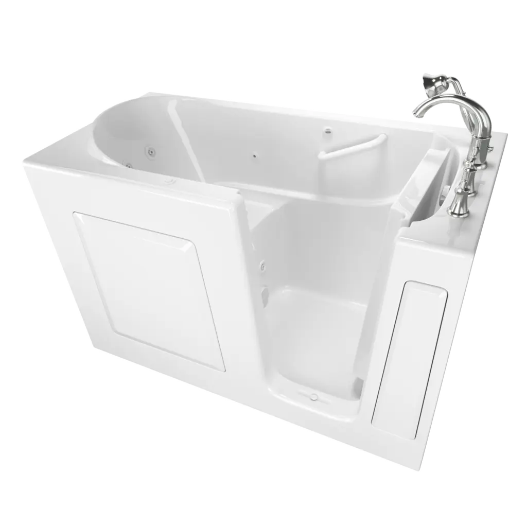 Baignoire à porte 30 x 60 pouces, série gelcoat de performance avec système à remous - Vidange à droite avec robinet // BLANC // 135227_Image_C3060.509.WRW_AS_WALK_IN_TUBS_Walk-in_0_CDNwebp.webp