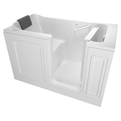 [C3260.219.SLW] Acrylic Luxury Series 32 x 60-Inch Walk-in Tub With Soaking Bath - Left-Hand Drain With Faucet - White