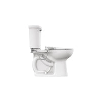 [8033A65G.020] AquaWash® Slim Non-Electric SpaLet® Bidet Seat With Manual Operation - White