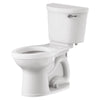 [211AA105.020] Champion® PRO Two-Piece 1.28 gpf/4.8 Lpf Chair Height Elongated Right-Hand Trip Lever Toilet Less Seat - White