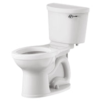 [211AA105.020] Champion® PRO Two-Piece 1.28 gpf/4.8 Lpf Chair Height Elongated Right-Hand Trip Lever Toilet Less Seat - White