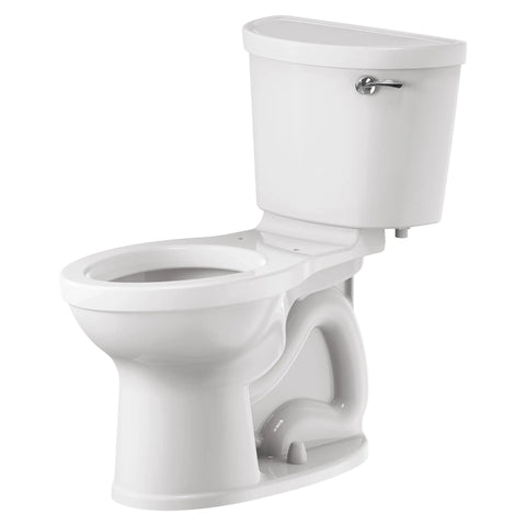 Champion® PRO - toilette deux pièces 1,28 gpc/4,8 lpc, à cuvette allongée à hauteur de chaise, levier de déclenchement à droite, sans siège