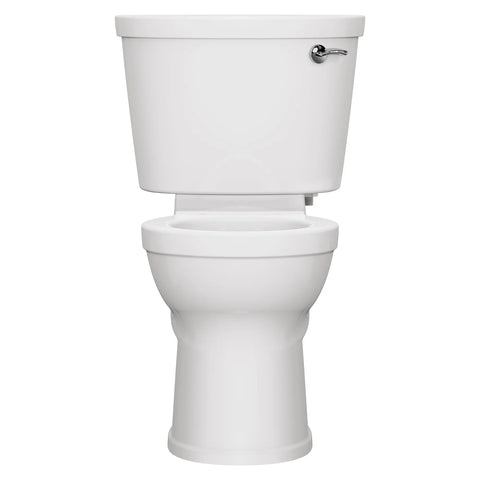 Champion® PRO - toilette deux pièces 1,28 gpc/4,8 lpc, à cuvette allongée à hauteur de chaise, levier de déclenchement à droite, sans siège