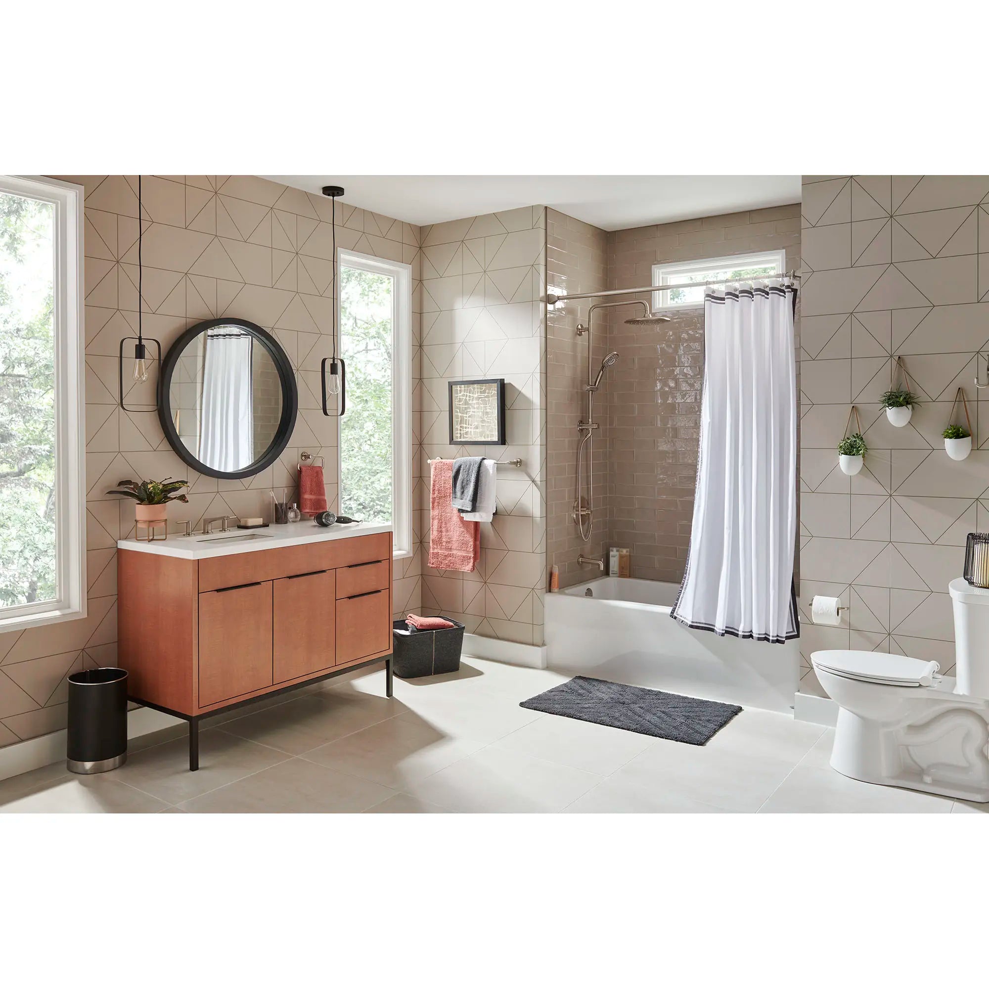 Spectra® Versa® - système de douche à 4 fonctions de 24 pouces 1,8 gpm/6,8 L/min avec pomme de douche à effet de pluie // NICKEL BROSSÉ // 153807_B-9035804295_7105857295_238AA114CP020_9038804.295_0_CDNwebp.webp