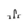 [7061821.243] Aspirations 8-Inch Widespread 2-Handle Pull-Down Bathroom Faucet 1.2 gpm/4.5 L/min With Lever Handles - Matte Black