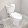 [8033A65G.020] AquaWash® Slim Non-Electric SpaLet® Bidet Seat With Manual Operation - White