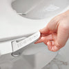 [8033A65G.020] AquaWash® Slim Non-Electric SpaLet® Bidet Seat With Manual Operation - White
