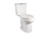 [3383516ST.020] Ravenna 3 Two-Piece Dual Flush 1.6 gpf/6.0 Lpf and 1.0 gpf/3.8 Lpf Chair Height Elongated Complete Toilet With Seat and Lined Tank - White