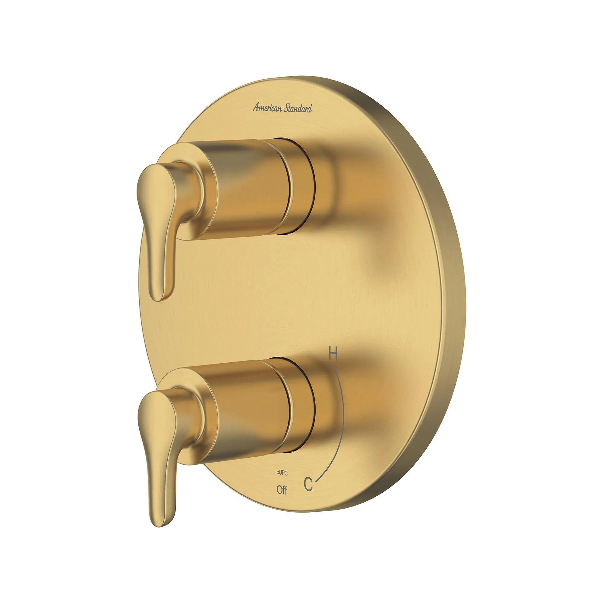 Studio® S - garniture d'inverseur de douche intégrée à 2 poignées seulement // AUBE FRAÎCHE BROSSÉ // 166482_StudioS_SiloLeft_tu105740.GN0_0002_Mar2023_0_CDNwebp.webp