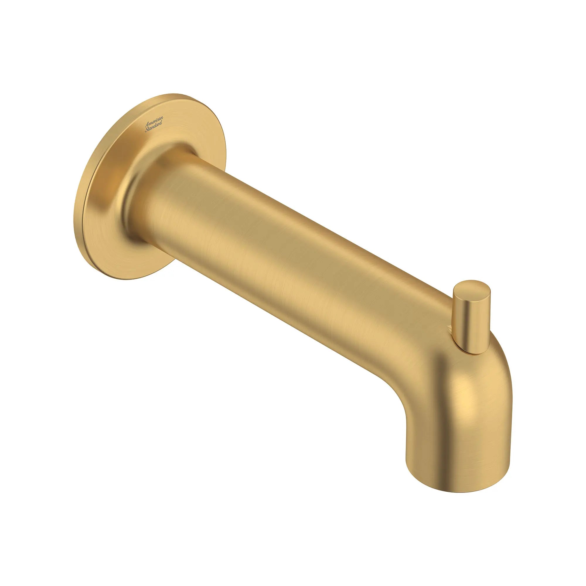 Bec de baignoire Studio® S de 6 po, avec inverseur, à glissement // AUBE FRAÎCHE BROSSÉ // 166494_StudioS_SiloRight_8888318.GN0_0001_Mar2023_0_CDNwebp.webp