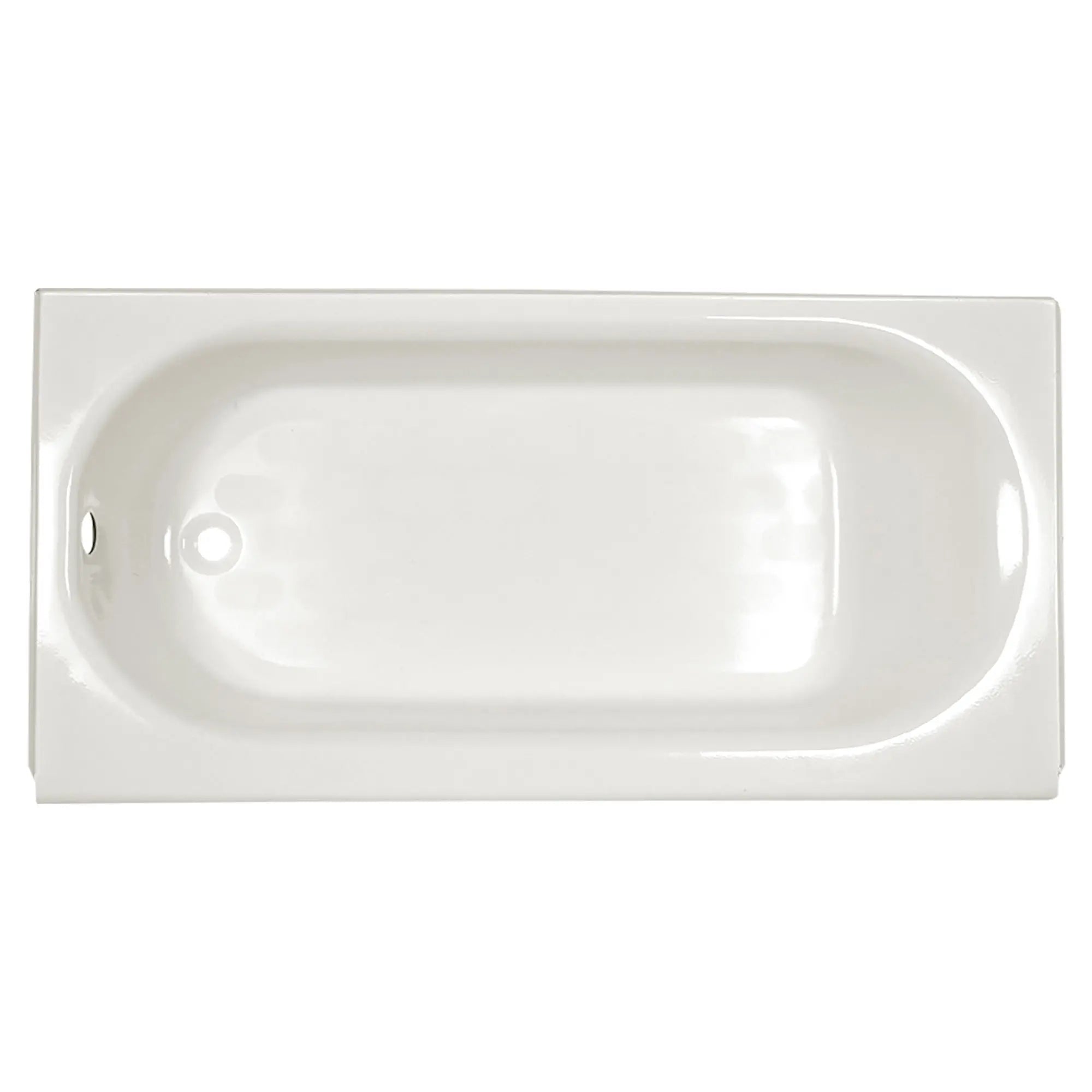 Baignoire Princeton® Americast® 60 x 34 po avec tablier intégré, plomberie hors-sol, renvoi à gauche, bordure de luxe et drain intégré // BLANC // 166695_P-2396202ICH020_0_CDNwebp.webp