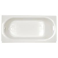 Princeton® Americast® 60 x 34-Inch Integral Apron Bathtub Above Floor Rough Left-Hand Outlet Luxury Ledge with Integral Drain // WHITE // 166695_P-2396202ICH020_CDNwebp.webp