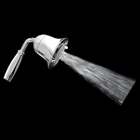 Douchette carrée transitionnelle FloWise 10 po à 3 fonctions, 2,0 gpm