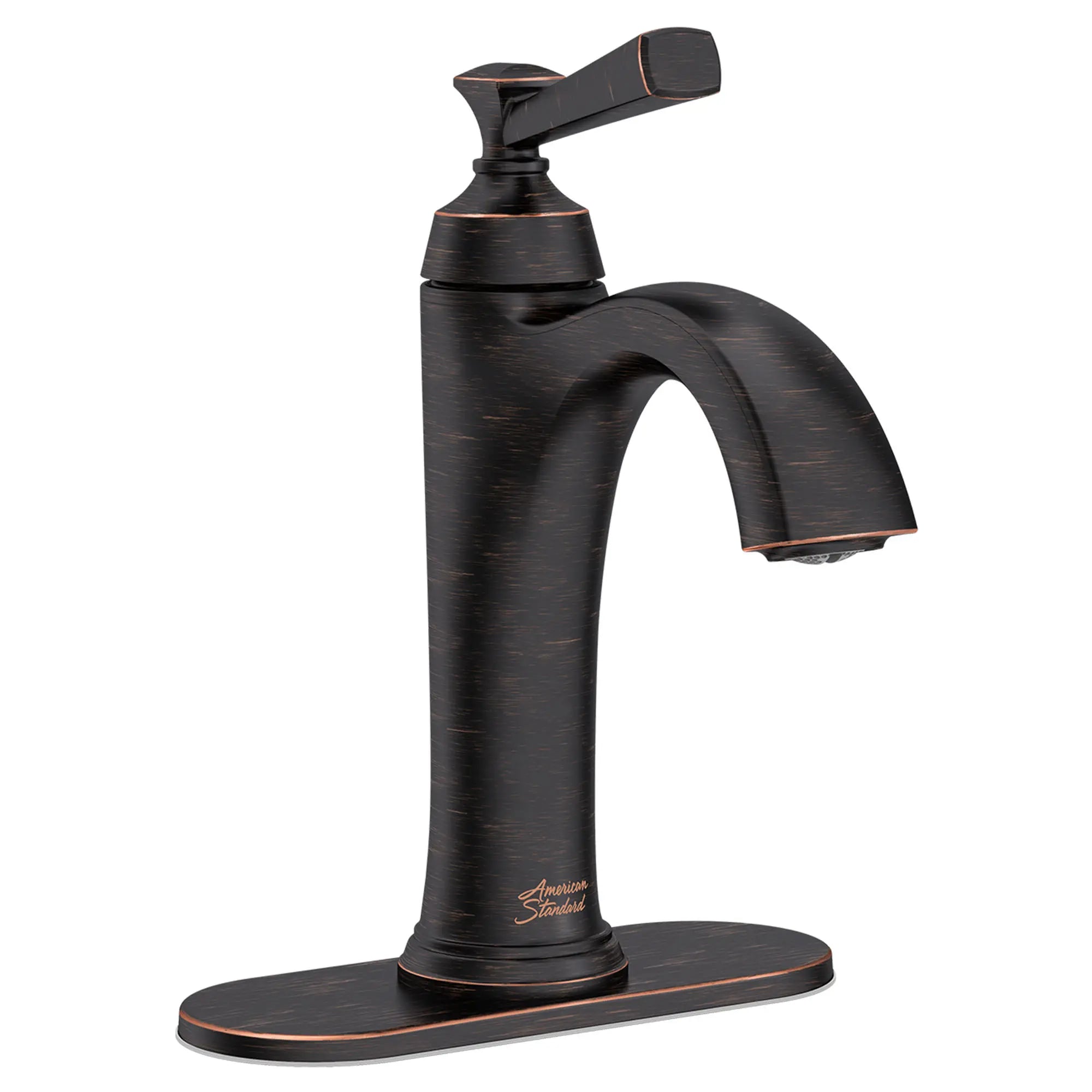 Robinet de salle de bain à poignée unique pour lavabo monotrou Glenmere 1,2 gpm/4,5 l/min avec poignée à levier // LEGACY BRONZE // 167047_7617107278_0_CDNwebp.webp