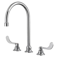Monterrey® 8-Inch Widespread 8-inch Reach Gooseneck Faucet With Wrist Blade Handles 1.5 gpm/5.7 Lpm // CHROME // 167148_6540178002_1_CDNwebp.webp