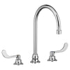 [6403170.002] Monterrey® Bottom Mount Kitchen Faucet With Gooseneck Spout and Wrist Blade Handles 1.5 gpm/5.7 Lpf - Polished Chrome