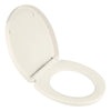 [5025B65G.222] Telescoping Slow-Close & Easy Lift-Off Round Front Toilet Seat - White