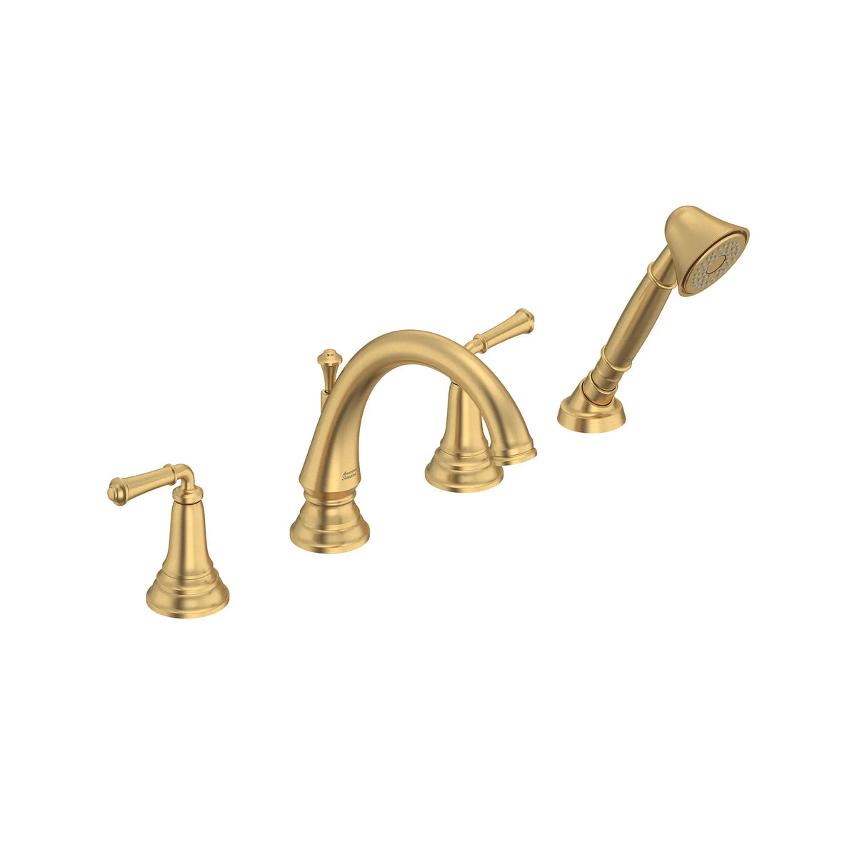 Delancey® - Robinet de baignoire à poignées à levier avec douchette pour robinet brut Flash® // AUBE FRAÎCHE BROSSÉ // 167282_Delancey_SiloRight_T052901.GN0_0001_Mar2023_0_CDNwebp_86045469-2b49-426d-bf0e-815ba337a120.webp