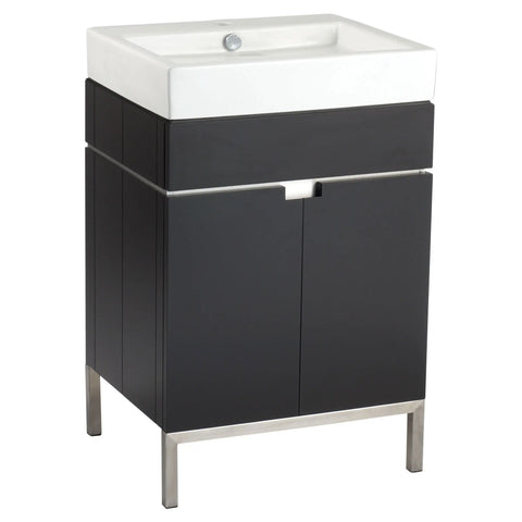 Lavabo Studio® sur plan, 22 x 18,5 po - trou central seulement