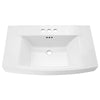 [0328004.020] Townsend® 4-Inch Centerset Pedestal Sink Top - White