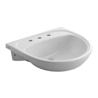 Mezzo Semi-Countertop Sink Less Overflow with 8-Inch Widespread // WHITE // 168085_9960908020_CDNwebp.webp