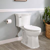 [207AA104.020] Estate® VorMax® Two-Piece 1.28 gpf/4.8 Lpf Chair Height Elongated Toilet Less Seat - White