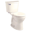 [211BA004.222] Champion® PRO Two-Piece 1.6 gpf/6.0 Lpf Chair Height Round Front Toilet Less Seat - White