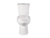 [3383516ST.020] Ravenna 3 Two-Piece Dual Flush 1.6 gpf/6.0 Lpf and 1.0 gpf/3.8 Lpf Chair Height Elongated Complete Toilet With Seat and Lined Tank - White