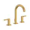 [7105801.GN0] Studio® S 8-Inch Widespread 2-Handle Bathroom Faucet 1.2 gpm/4.5 L/min With Lever Handles - Brushed Cool Sunrise