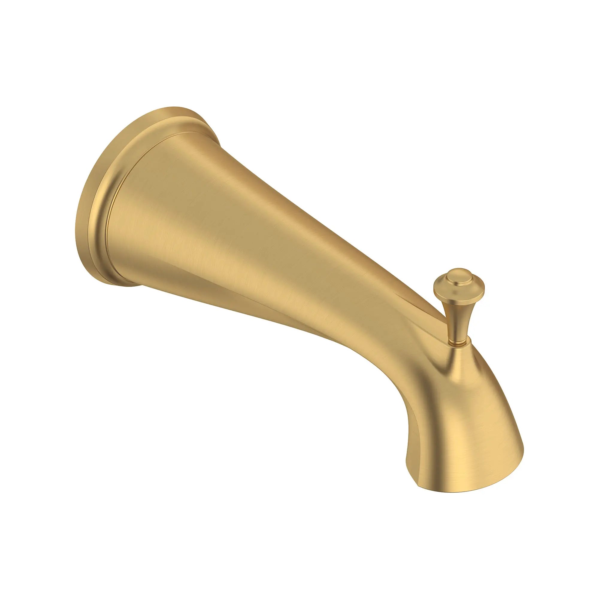 Delancey® - Bec de baignoire avec inverseur, 8-1/8 po, à emboîter // AUBE FRAÎCHE BROSSÉ // 168604_Delancey_SiloRight_8888105.GN0_0001_Mar2023_0_CDNwebp.webp