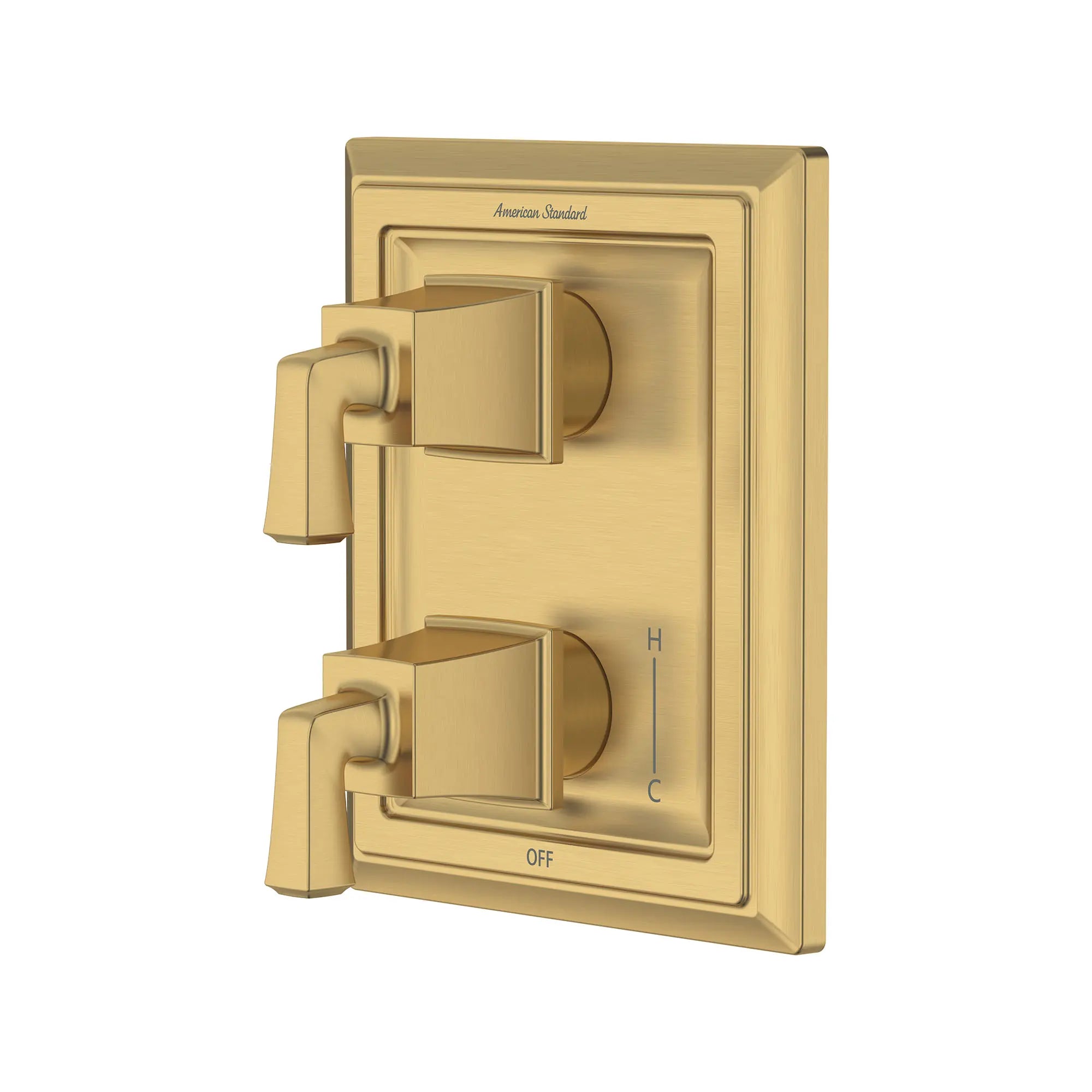 Town Square® S - garniture d'inverseur de douche intégrée à 2 poignées seulement // AUBE FRAÎCHE BROSSÉ // 168647_TownSquareS_SiloLeft_TU455740.GN0_0004_Mar2023_0_CDNwebp.webp