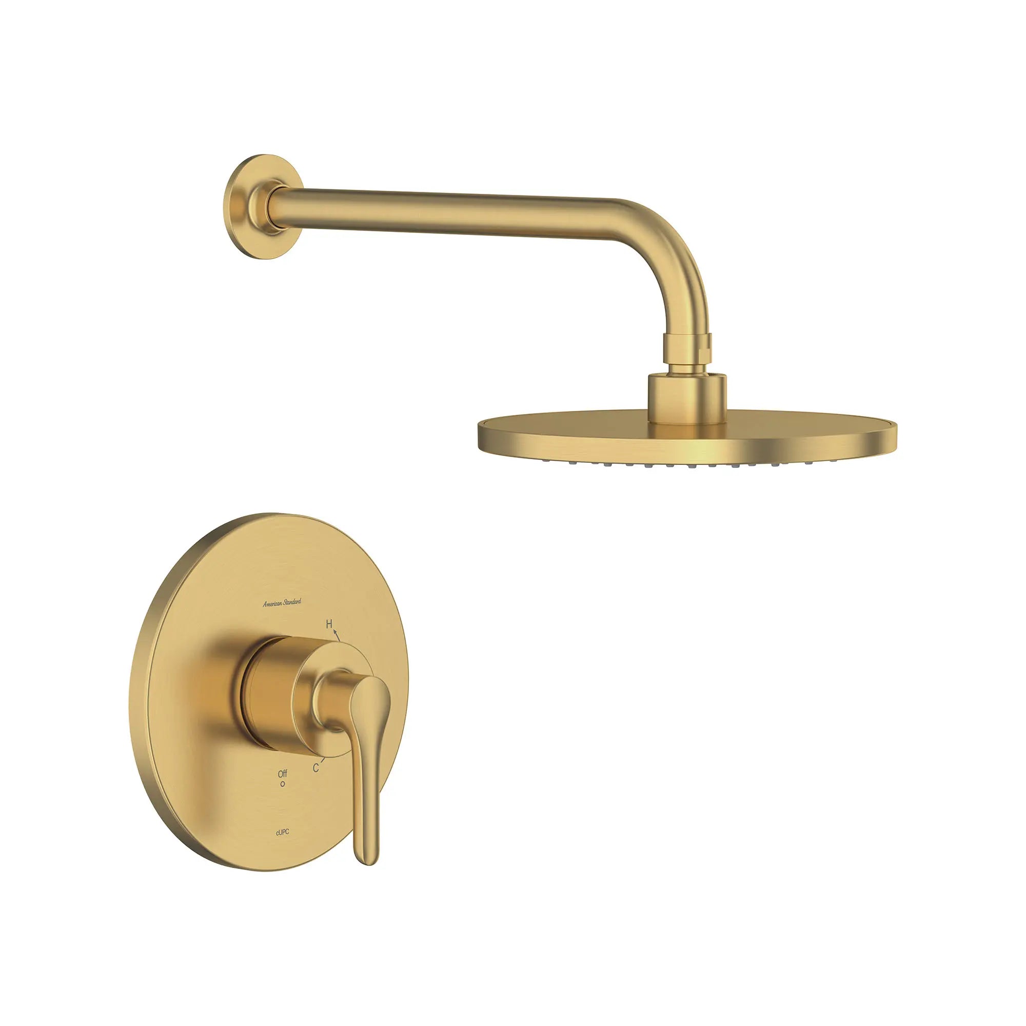 Studio® S - Ensemble de robinetterie pour douche 1,8 gpm/6,8 L/min incluant une pomme de douche pluie, une cartouche à pression équilibrée en double céramique et une poignée à levier // SHOWER / AUBE FRAÎCHE BROSSÉ // 168663_StudioS_SiloRight_tu105507.GN0_0001_Mar2023_0_CDNwebp.webp