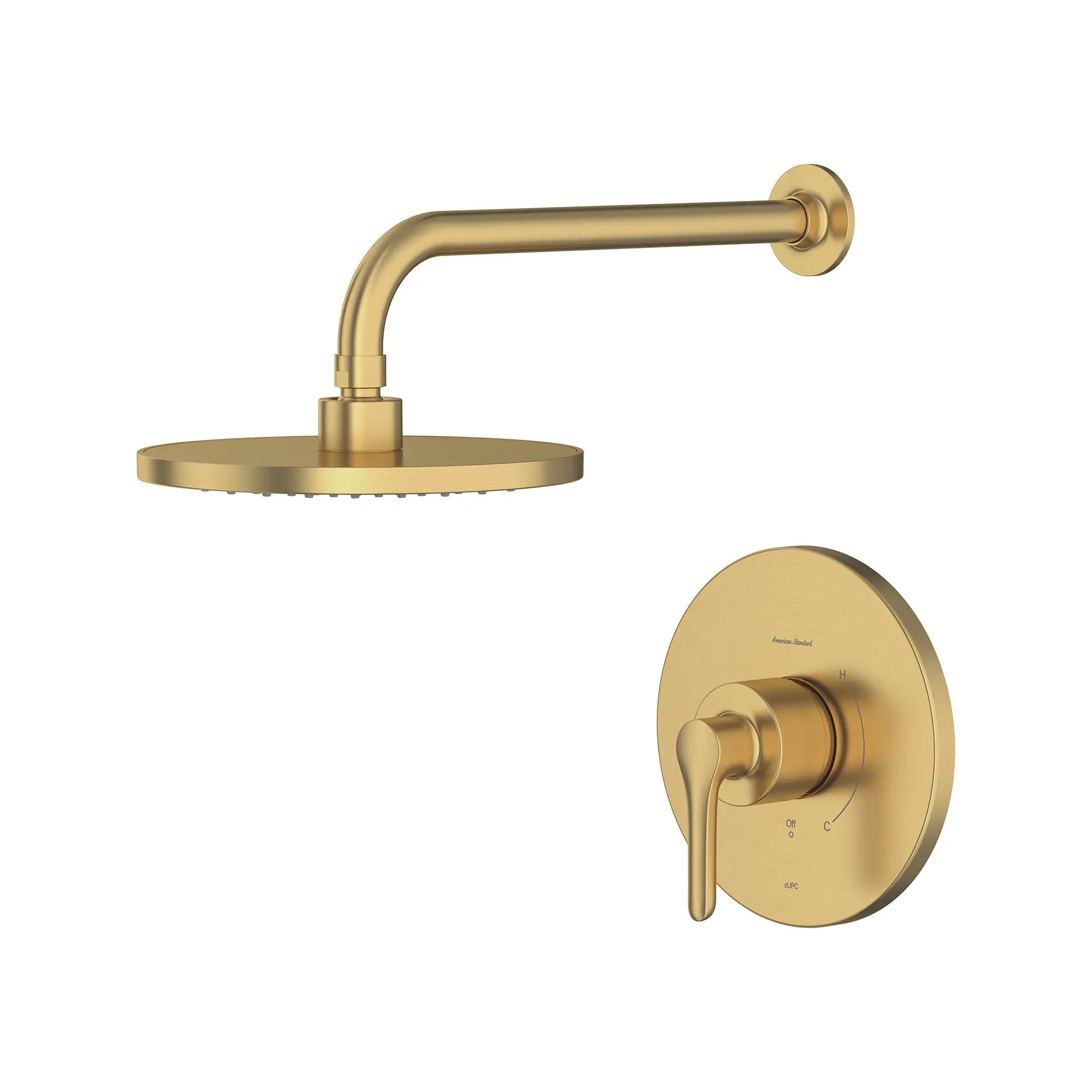 Studio® S - Ensemble de robinetterie pour douche 1,8 gpm/6,8 L/min incluant une pomme de douche pluie, une cartouche à pression équilibrée en double céramique et une poignée à levier // SHOWER / AUBE FRAÎCHE BROSSÉ // 168681_StudioS_SiloLeft_tu105507.GN0_0002_Mar2023_0_CDNwebp.webp