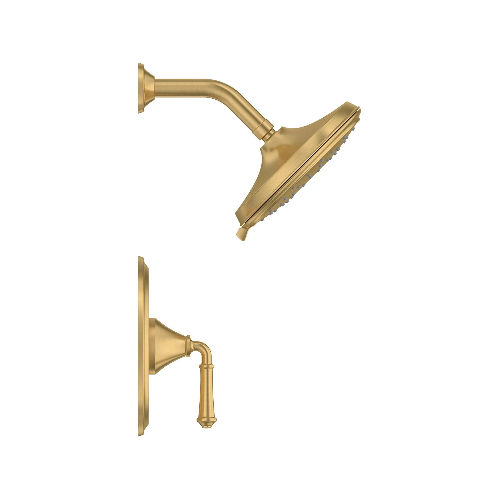 Delancey® - Ensemble de robinetterie pour douche 1,8 gpm/6,8 L/min incluant une pomme de douche 4 fonctions à économie d'eau et une poignée à levier // SHOWER / AUBE FRAÎCHE BROSSÉ // 168815_TownSquareS_SiloSide_TU052507.GN0_0001_Apr2023_0_CDNwebp.webp