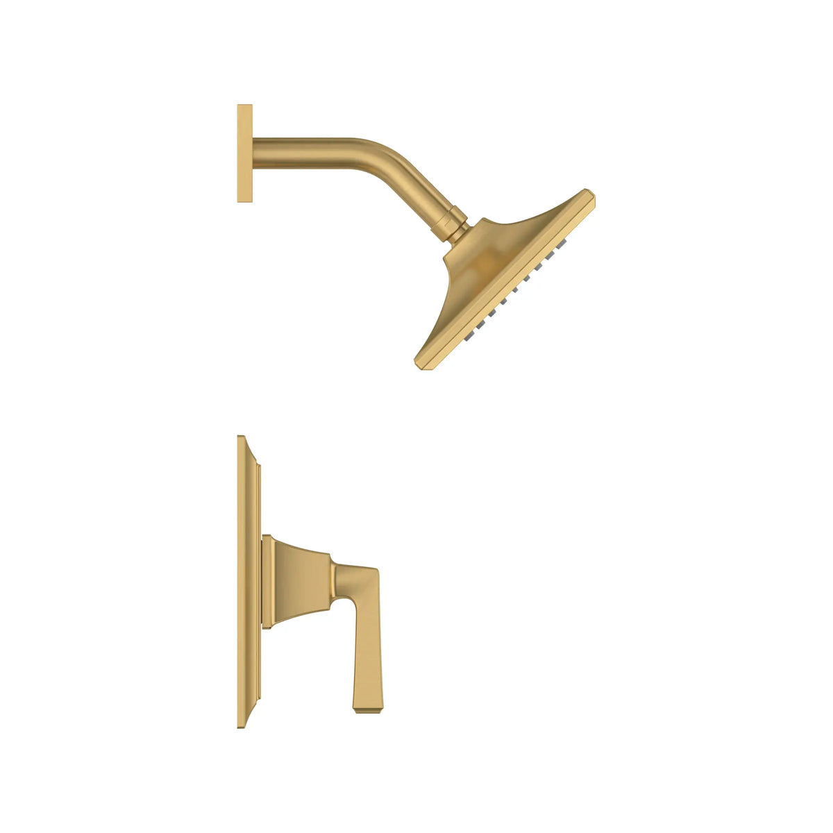 Town Square® S - Ensemble de robinetterie pour douche 1,75 gpm/6,8 L/min incluant une pomme de douche à économie d'eau, une cartouche à pression équilibrée en double céramique et une poignée à levier // AUBE FRAÎCHE BROSSÉ // 168826_TownSquareS_SiloSide_TU455507.GN0_0005_Apr2023_0_CDNwebp_8cbc2f95-e167-4bb1-8cc4-57b1a67d404b.webp