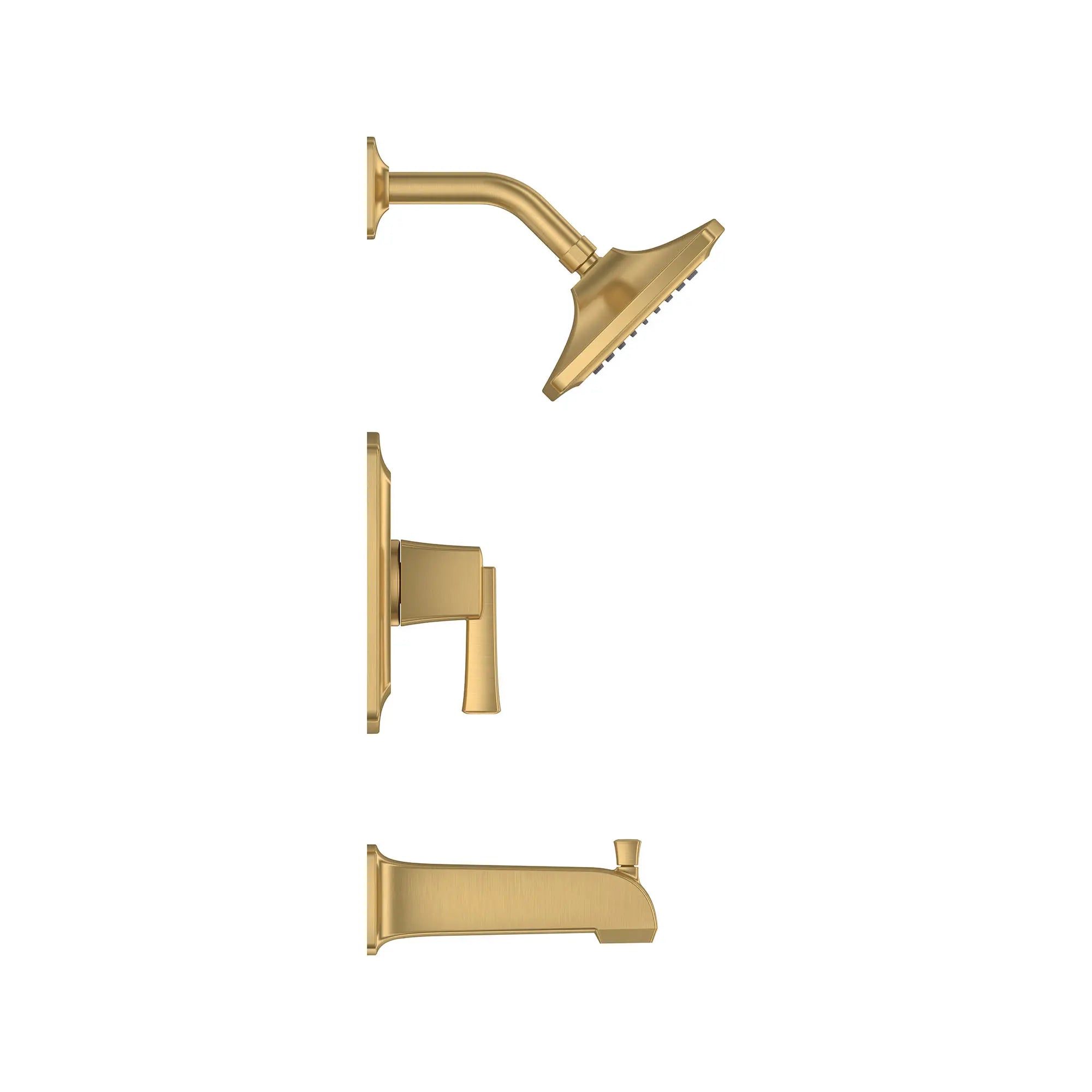 Townsend® - Ensemble de robinetterie pour baignoire/douche 1,75 gpm/6,6 L/min incluant une pomme de douche à économie d'eau, une cartouche à pression équilibrée en double céramique et une poignée à levier // TUB & SHOWER / 1.75 GPM / AUBE FRAÎCHE BROSSÉ // 168849_Townsend_SiloSide_tu353508.GN0_0003_Apr2023_0_CDNwebp.webp