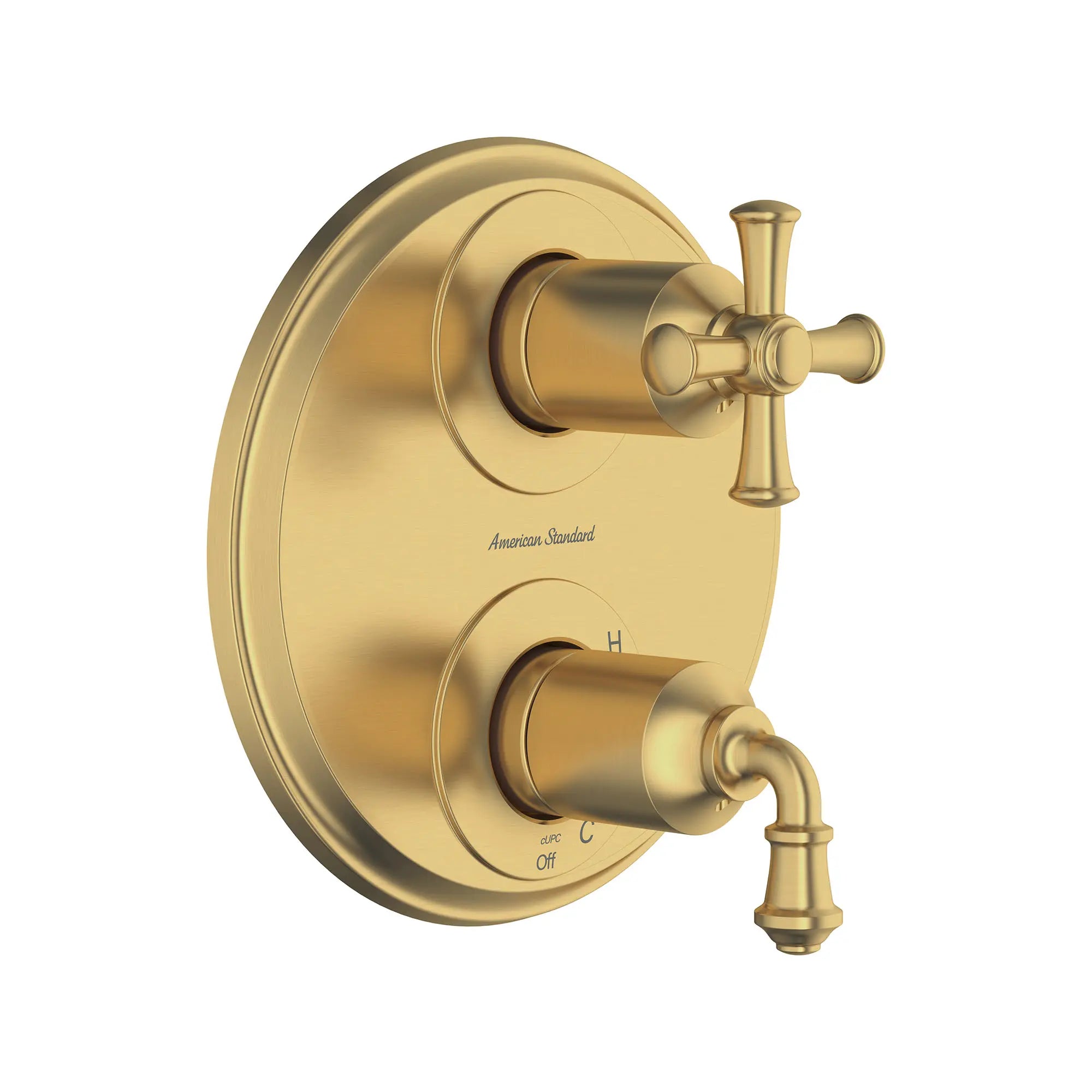 Delancey® - garniture d'inverseur de douche intégré à 2 poignées seulement // AUBE FRAÎCHE BROSSÉ // 169064_Delancey_SiloRight_tu052740.GN0_0001_Mar2023_0_CDNwebp.webp