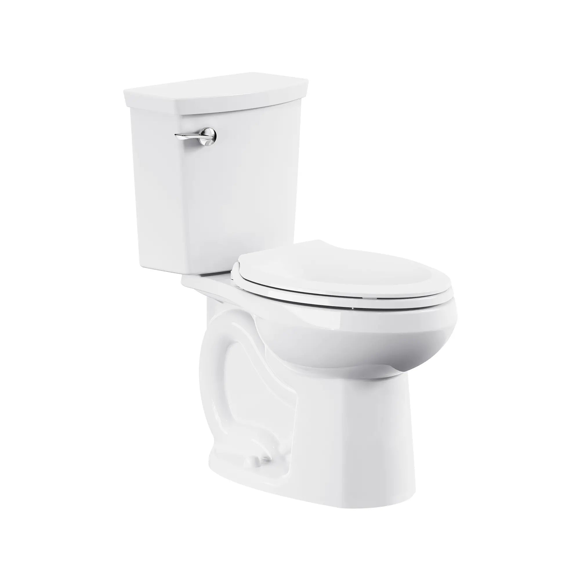 Toilette H2Optimum®, 2 pièces, 1,1 gpc/4,2 lpc, à cuvette allongée à hauteur de chaise, sans siège // BLANC // 169200_H2Optimum_SiloRight_288AA114.020_0001_Jun2023_0_CDNwebp.webp