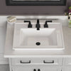 [7455801.243] Town Square® S 8-Inch Widespread 2-Handle Bathroom Faucet 1.2 gpm/4.5 L/min With Lever Handles - Matte Black