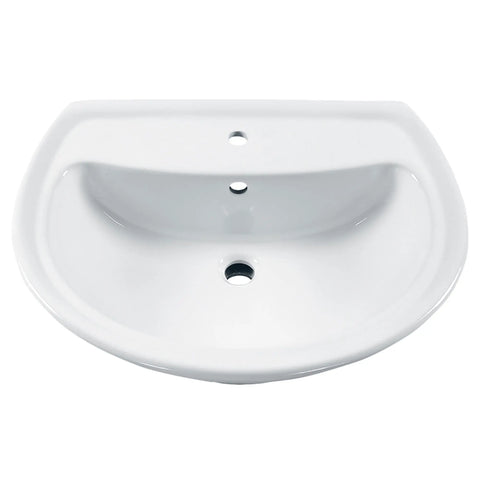 Cadet® Plus - lavabo sur colonne, trou central seulement