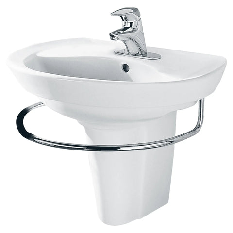Ravenna® - lavabo sur colonne, trou central seulement