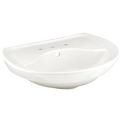 [0268008.020] Ravenna® 8-Inch Widespread Pedestal Sink Top - White