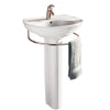 [0268100.020] Ravenna® Center Hole Only Pedestal Sink Top and Leg Combination - White